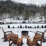 Winter at Elk Falls Riverhouse